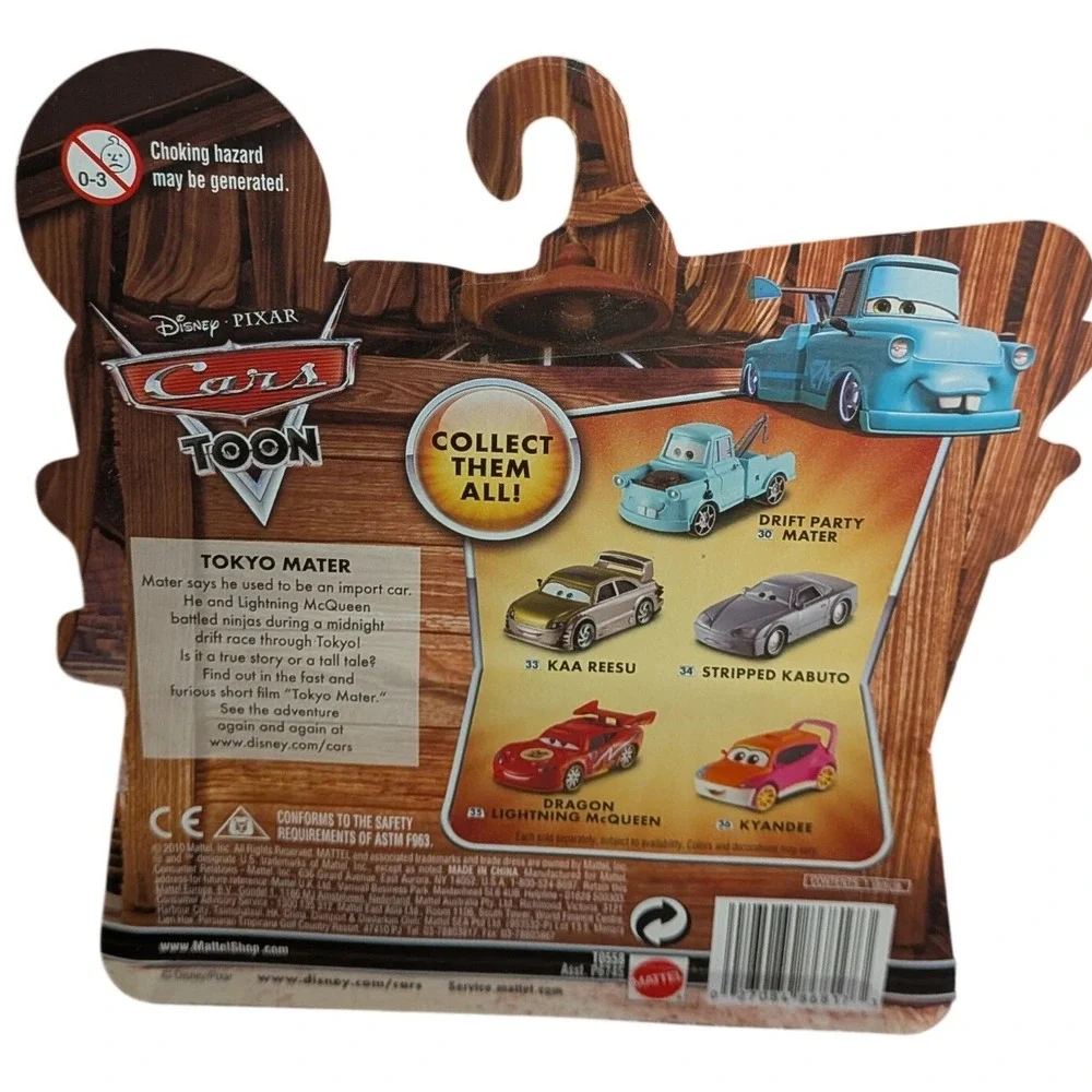 Disney Pixar Cars Toon Drift Party Mater Die-Cast‎ Toy Mattel Tokyo Mater 30